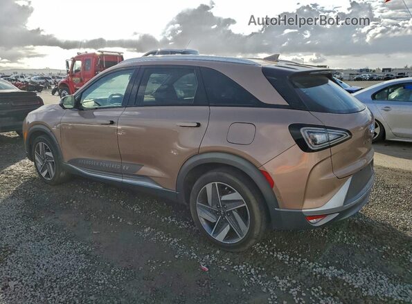 KM8J84A69MU014660 2021 HYUNDAI NEXO Коричневый Задняя левая четверть