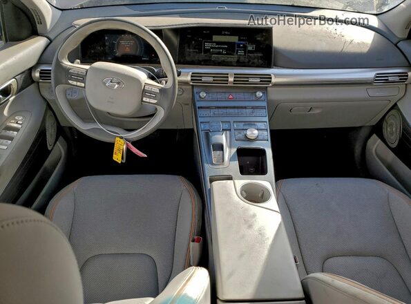KM8J84A69MU014660 2021 HYUNDAI NEXO Коричневый Вид панели приборов