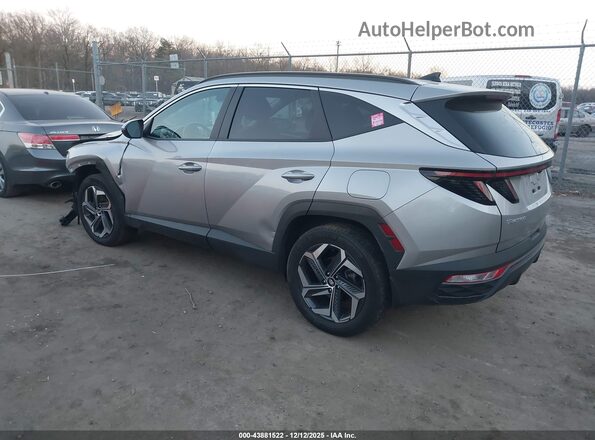 KM8JBDA24PU107248 2023 HYUNDAI TUCSON PLUG-IN HYBRID Silver Rear left