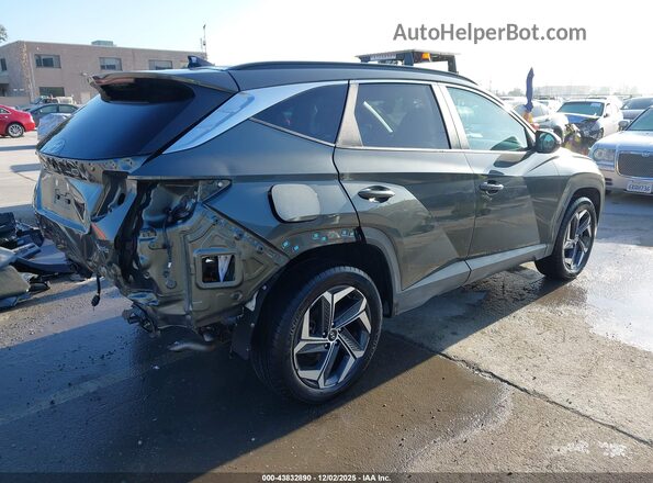 KM8JBDA2XNU071109 2022 HYUNDAI TUCSON PLUG-IN HYBRID Gray Rear right