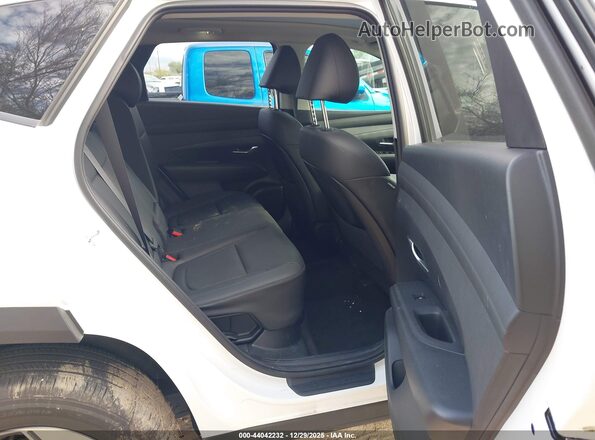 KM8JCDD17SU353672 2025 HYUNDAI TUCSON HYBRID White Widok naklejki z numerem VIN