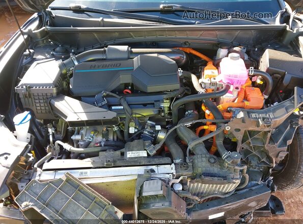 KM8JFCA12PU128086 2023 HYUNDAI TUCSON HYBRID Dark Blue Вид сзади