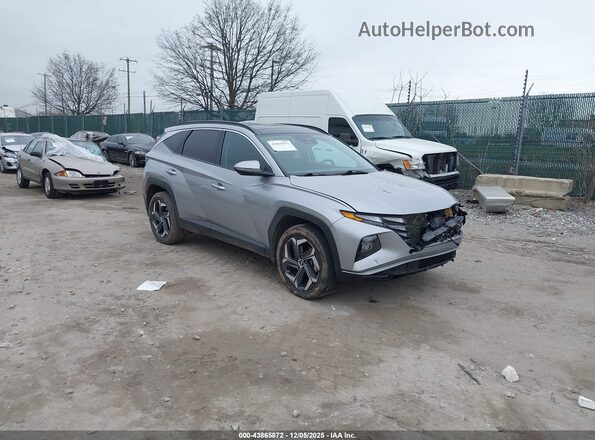KM8JFCA13PU093039 2023 HYUNDAI TUCSON HYBRID Silver Przód prawy