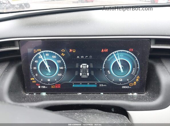 KM8JFCA14PU134343 2023 HYUNDAI TUCSON HYBRID Серый Вид задних сидений