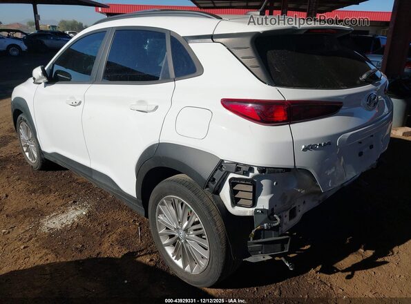 KM8K22AAXMU739733 2021 HYUNDAI KONA White უკანა მარცხენა