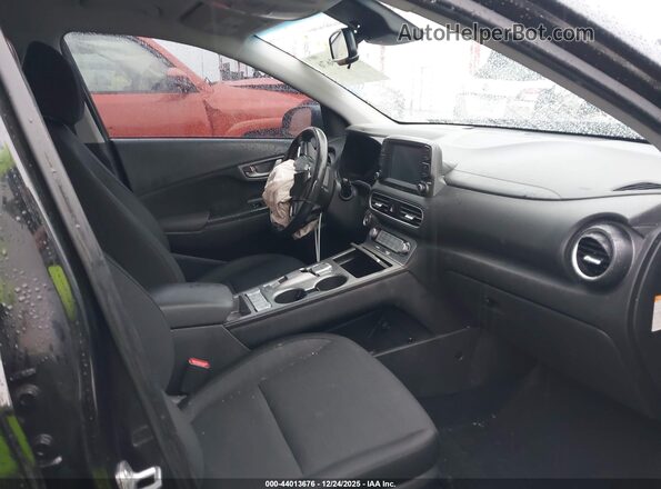 KM8K23AG2LU069250 2020 HYUNDAI KONA ELECTRIC Black Widok wnętrza z przodu