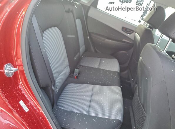 KM8K2CAA4MU693158 2021 HYUNDAI KONA Red Rear interior view