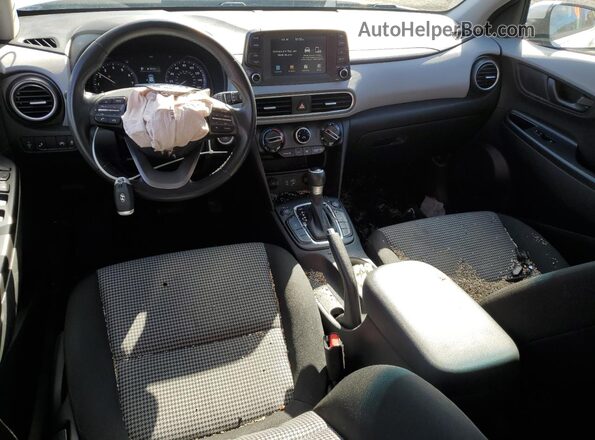 KM8K2CAA7LU586328 2020 HYUNDAI KONA Белый Вид панели приборов