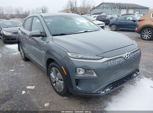 KM8K33AG2LU090029 2020 HYUNDAI KONA ELECTRIC Gray წინა მარჯვენა