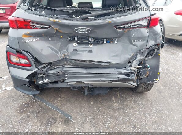 KM8K33AG2LU090029 2020 HYUNDAI KONA ELECTRIC Gray წინა ხედი