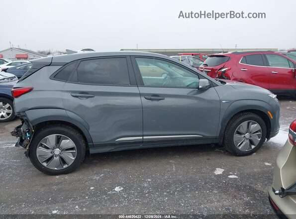 KM8K33AG2LU090029 2020 HYUNDAI KONA ELECTRIC Gray უკანა სალონის ხედი