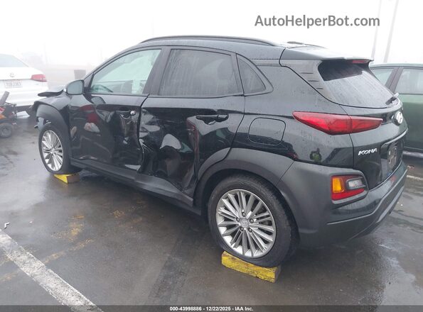 KM8K62AA2JU077114 2018 HYUNDAI KONA Черный Задняя левая четверть