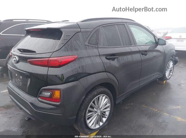 KM8K62AA2JU077114 2018 HYUNDAI KONA Черный Задняя правая четверть