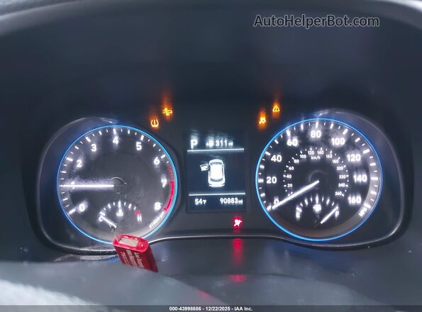 KM8K62AA2JU077114 2018 HYUNDAI KONA Черный Вид задних сидений