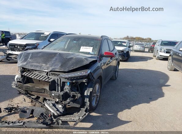 KM8K62AA3MU738461 2021 HYUNDAI KONA Black Front left