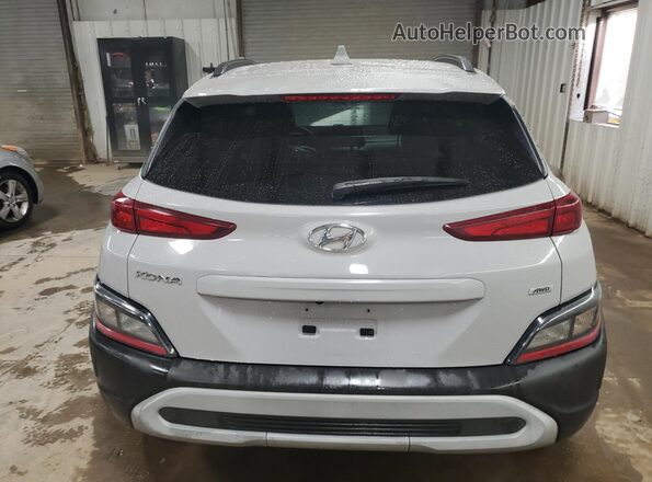 KM8K6CAB4PU960705 2023 HYUNDAI KONA Gray Widok z tyłu