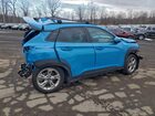 2022 Hyundai Kona Sel Синий vin: KM8K6CAB7NU853497