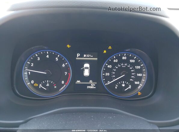 KM8K6CAB7PU991088 2023 HYUNDAI KONA Синий Вид задних сидений