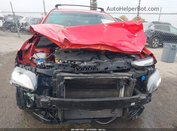 KM8KH3AC8NU002375 2022 HYUNDAI KONA N Красный Вид задней части салона