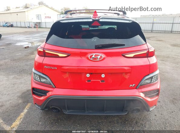 KM8KH3AC8NU002375 2022 HYUNDAI KONA N Красный 