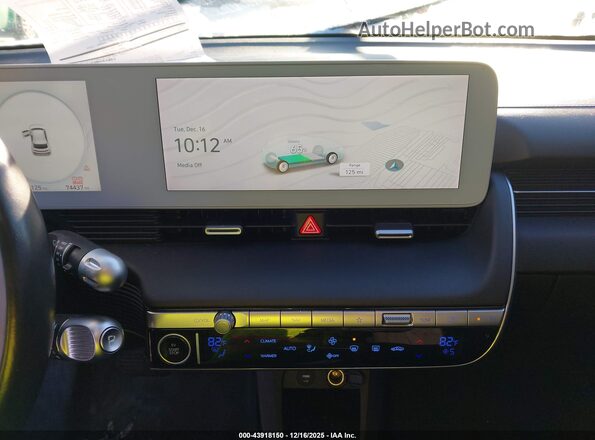 KM8KM4AE9NU080862 2022 HYUNDAI IONIQ 5 Белый 