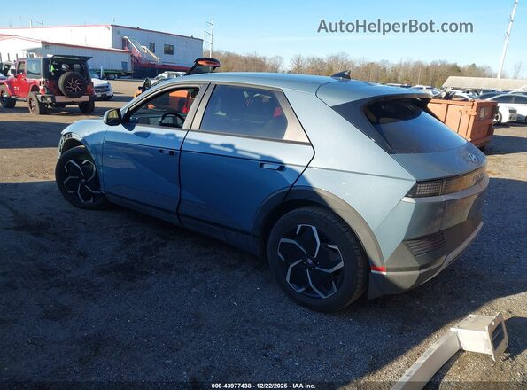 KM8KMDAF6NU106519 2022 HYUNDAI IONIQ 5 Light Blue Задняя левая четверть
