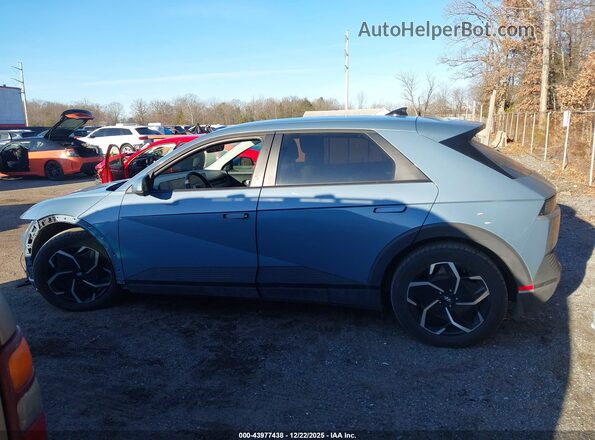 KM8KMDAF6NU106519 2022 HYUNDAI IONIQ 5 Light Blue 