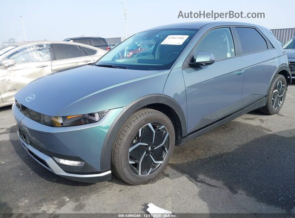 KM8KN4DEXRU336411 2024 HYUNDAI IONIQ 5 Gray Przód lewy