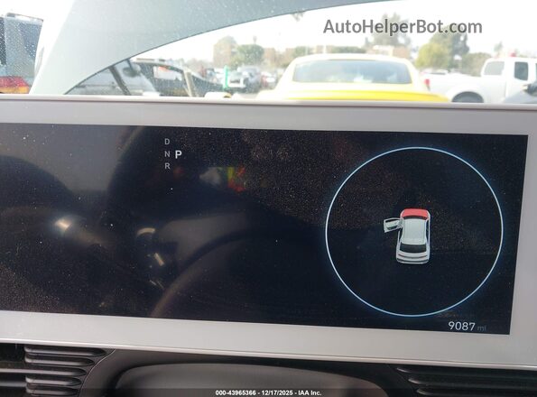 KM8KN4DEXRU336411 2024 HYUNDAI IONIQ 5 Gray Widok tylnych siedzeń