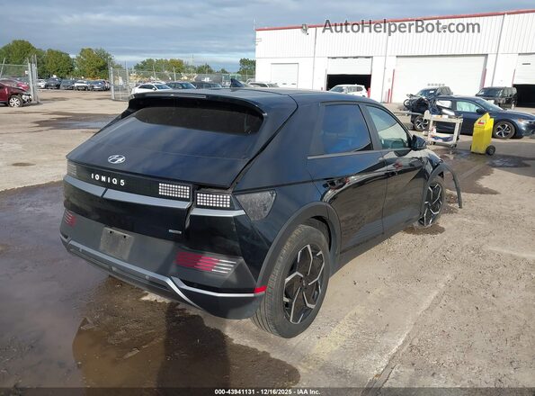 KM8KNDAF4PU216095 2023 HYUNDAI IONIQ 5 Черный Задняя правая четверть
