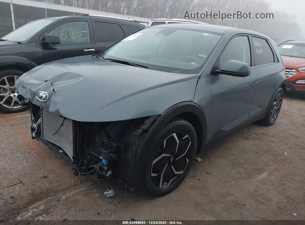 KM8KNDAF4PU230305 2023 HYUNDAI IONIQ 5 Бирюзовый Передняя левая четверть