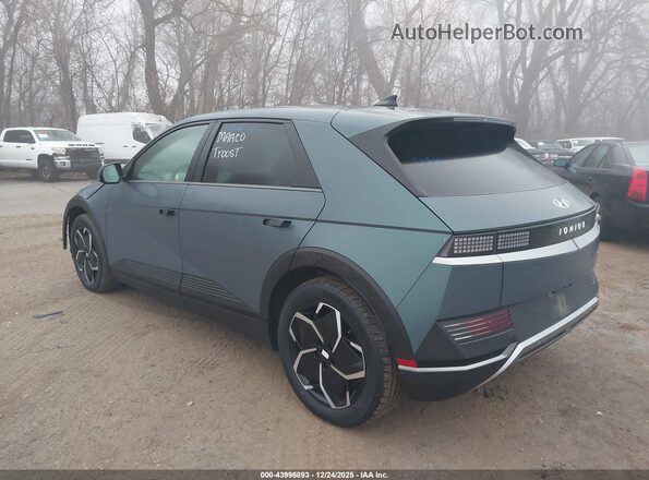 KM8KNDAF4PU230305 2023 HYUNDAI IONIQ 5 Бирюзовый Задняя левая четверть