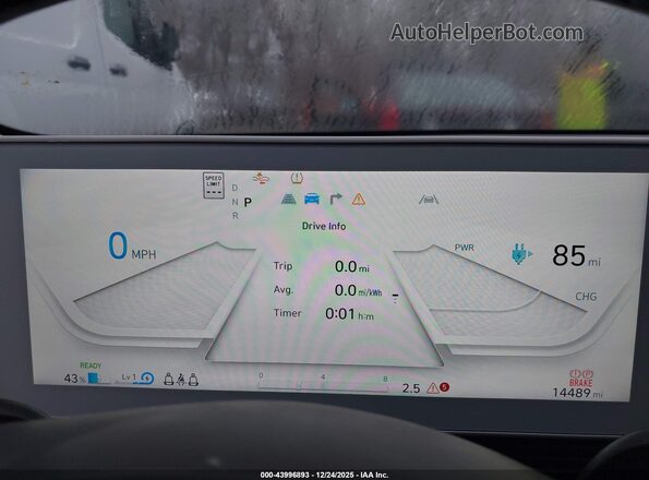 KM8KNDAF4PU230305 2023 HYUNDAI IONIQ 5 Бирюзовый 