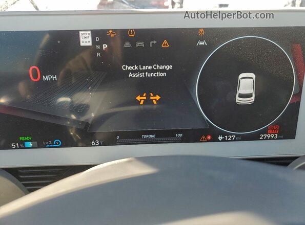 KM8KNDDF3RU288744 2024 HYUNDAI IONIQ Черный Вид щитка приборов