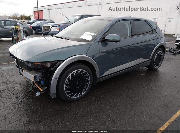KM8KRDAF2PU211319 2023 HYUNDAI IONIQ 5 Синий Передняя левая четверть