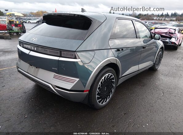 KM8KRDAF2PU211319 2023 HYUNDAI IONIQ 5 Синий Задняя правая четверть
