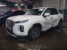 2021 Hyundai Palisade Sel Белый vin: KM8R2DHE5MU325021