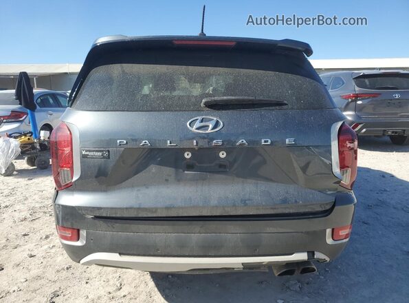 KM8R34HE9LU162207 2020 HYUNDAI PALISADE Серый Вид сзади