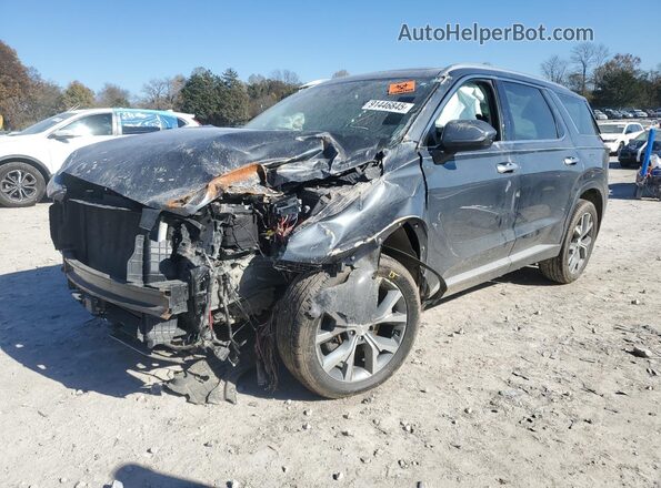KM8R34HE9LU162207 2020 HYUNDAI PALISADE Серый Передняя левая четверть