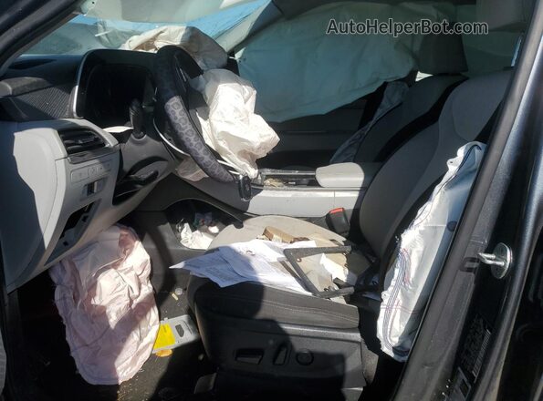 KM8R34HE9LU162207 2020 HYUNDAI PALISADE Серый Вид салона спереди