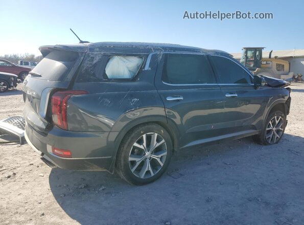 KM8R34HE9LU162207 2020 HYUNDAI PALISADE Серый Задняя правая четверть