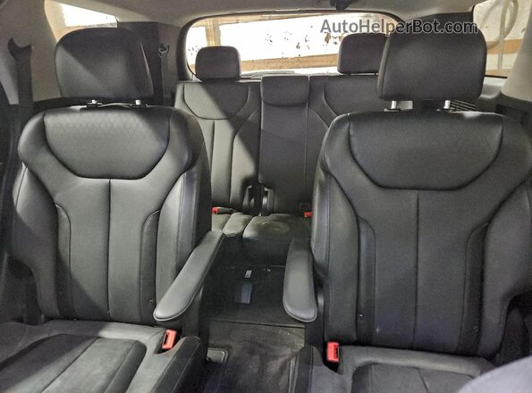 KM8R4DHE1LU030524 2020 HYUNDAI PALISADE Темно-бордовый Вид задних сидений