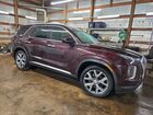 2020 Hyundai Palisade Sel Темно-бордовый vin: KM8R4DHE1LU030524