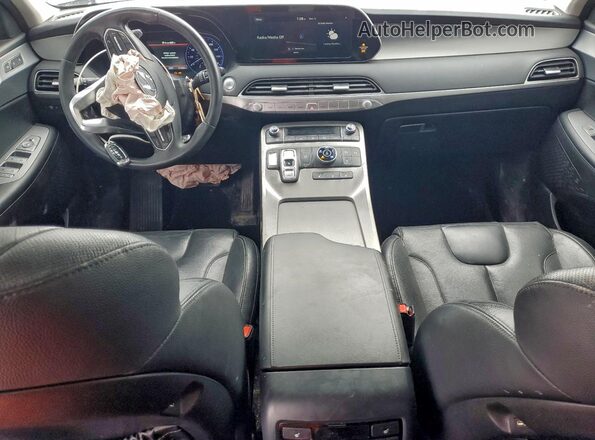 KM8R4DHE7LU037865 2020 HYUNDAI PALISADE White Widok deski rozdzielczej