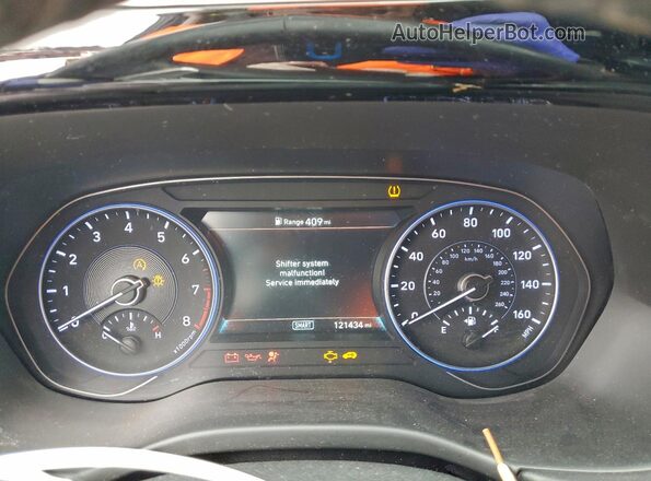KM8R4DHE7LU037865 2020 HYUNDAI PALISADE White Widok zestawu wskaźników