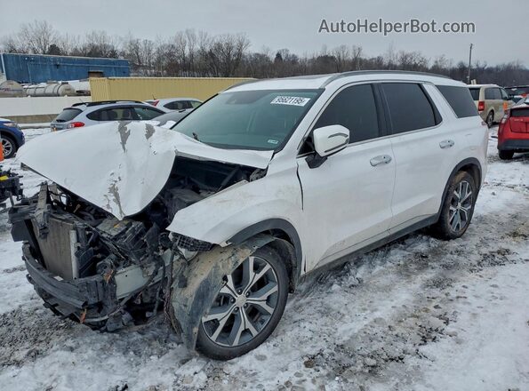 KM8R4DHE7LU037865 2020 HYUNDAI PALISADE White Przód lewy
