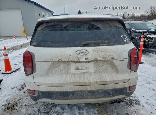 KM8R4DHE7LU037865 2020 HYUNDAI PALISADE White Widok z tyłu