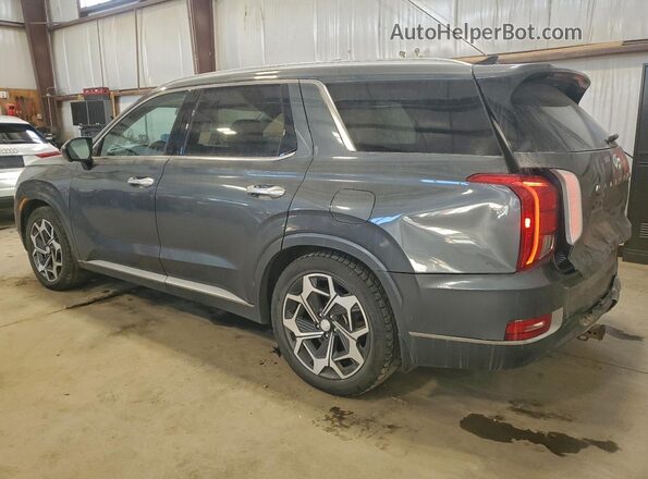 KM8R5DHE2MU286007 2021 HYUNDAI PALISADE Gray Tył lewy