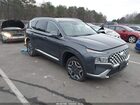 2021 Hyundai Santa Fe Hybrid Sel Premium Gray vin: KM8S3DA13MU013009