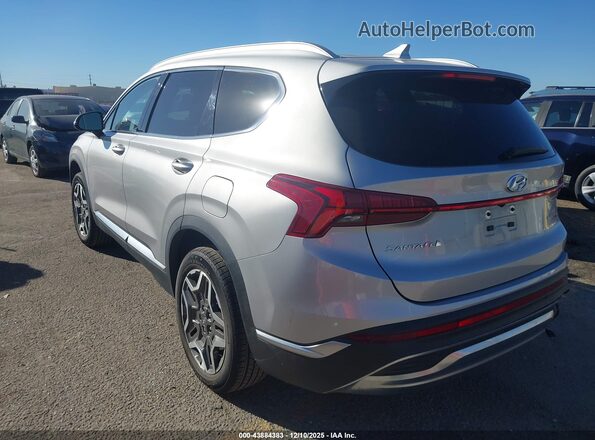 KM8S6DA26PU067540 2023 HYUNDAI SANTA FE PLUG-IN HYBRID Серый Задняя левая четверть
